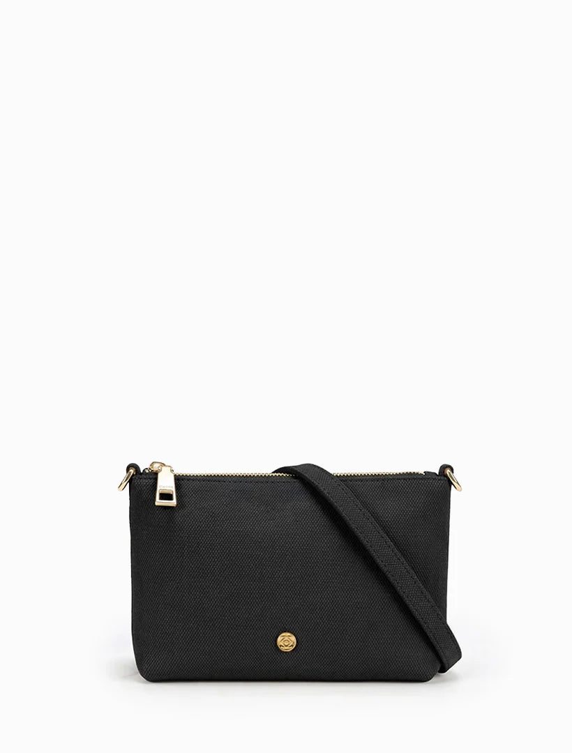 The Sadia Canvas Bag | Black