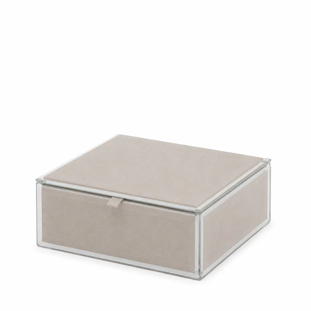 Sara Small Glass Jewellery Box