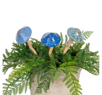 Mushroom Ceramic Small | Blue