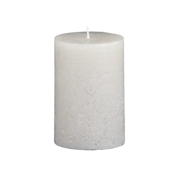 Terra Texture Pillar Candle | Natural