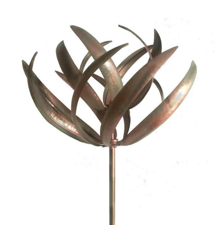 Lotus Windmill | Wind Spinner on Stake