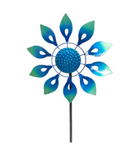 Dahlia Windmill | Wind Spinner on Stake