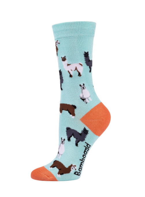 No Probllama  | Womens Bamboo Sock