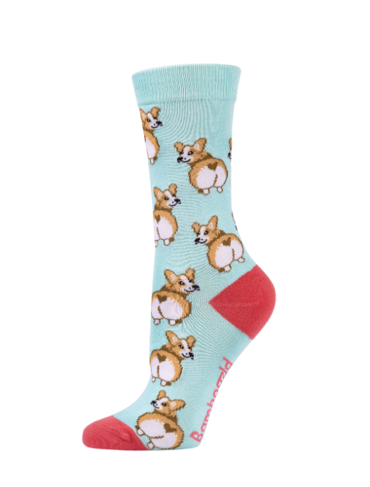 Corgi | Womens Bamboo Sock