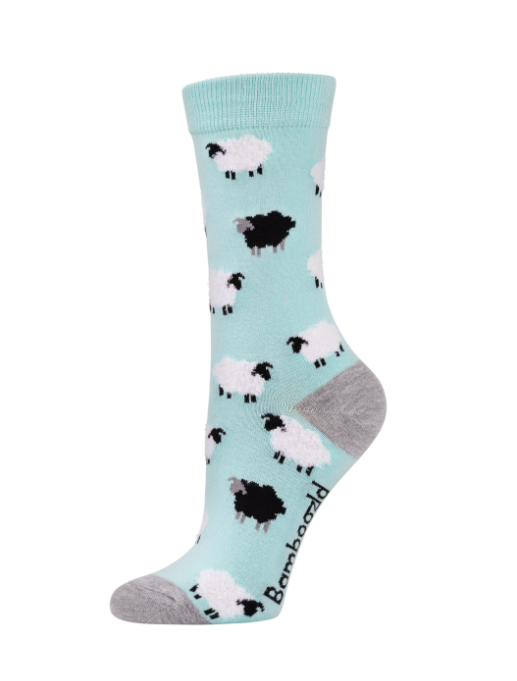 Fluffy Sheep | Womens Bamboo Sock