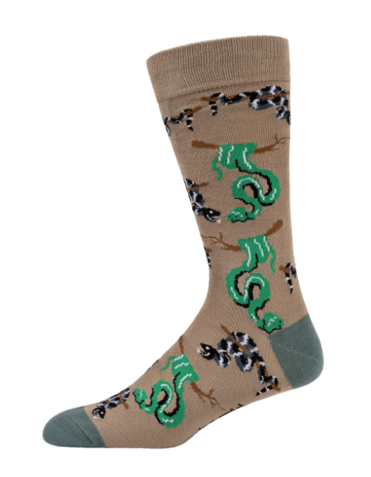 Snakes | Mens Bamboo Sock
