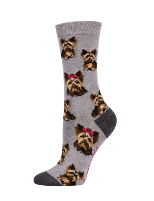 Yorkie | Womens Bamboo Sock