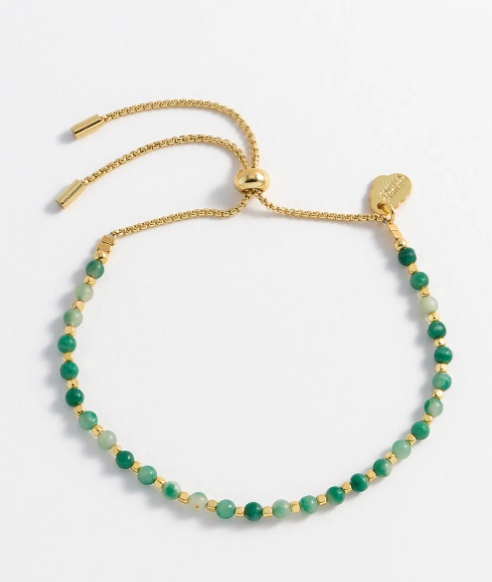Amelia Bracelet Green Quartz | Luck