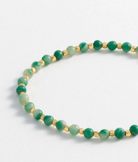 Amelia Bracelet Green Quartz | Luck