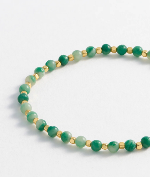 Amelia Bracelet Green Quartz | Luck