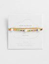 Gold & Multi Beads Double Bracelet | Escape The Ordinary