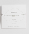 Pearl Bow Beaded Chain Bracelet | Dear Darling
