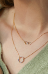 Large Pave Multi Circle CZ Necklace| Superstar