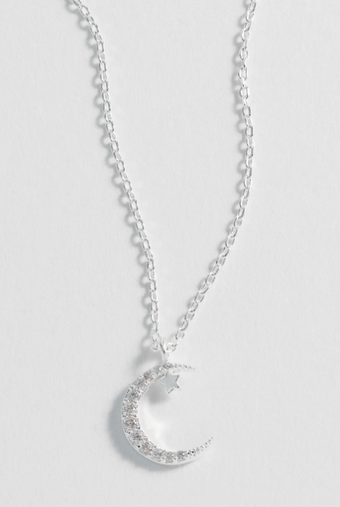 Moon and Star Necklace | Love You to the Moon and Back