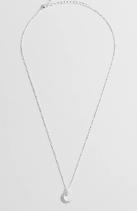 Moon and Star Necklace | Love You to the Moon and Back