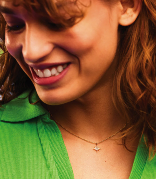 North Star CZ Pendant | Make a Wish