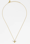 CZ Bee Charm Pendant Necklace | Bee Happy