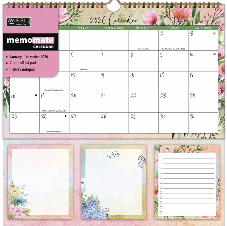 Country Pleasures | 2026 Memo Mate