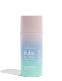 Bubs Baby Mineral Sunscreen Cream SPF50+