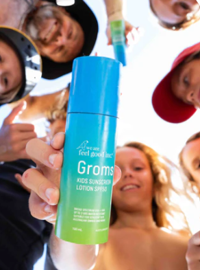 Groms Kids Sunscreen Lotion SPF50 Roll On