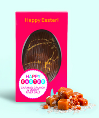 Easter Gourmet Egg | Caramel Crunch & Murray River Salt, Milk Chocolate