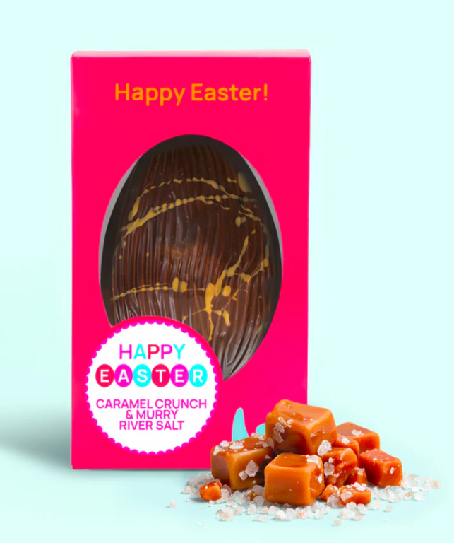 Easter Gourmet Egg | Caramel Crunch & Murray River Salt, Milk Chocolate