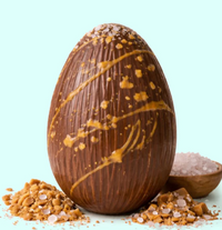 Easter Gourmet Egg | Caramel Crunch & Murray River Salt, Milk Chocolate
