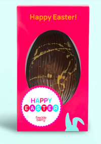 Easter Gourmet Egg | Yuzu & Hazelnut, Vegan Dark Chocolate