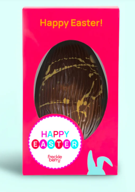 Easter Gourmet Egg | Yuzu & Hazelnut, Vegan Dark Chocolate