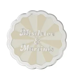 Merry Sparkle Ceramic Coaster