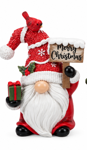 Resin Xmas Gnome Ornaments