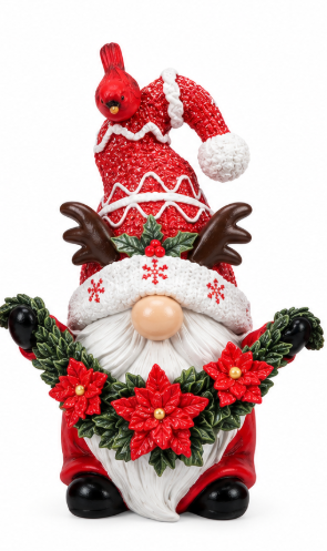 Resin Xmas Gnome Ornaments