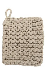 Knit Cotton Trivet