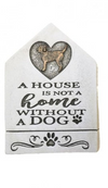 Cement Dog Sign