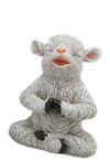 Resin Farm Animals Yoga Statue