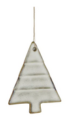Tree Ornaments Ceramic | White