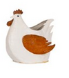 Fat Chooks Metal White/Rust