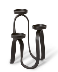 Una Candle Holder | Black