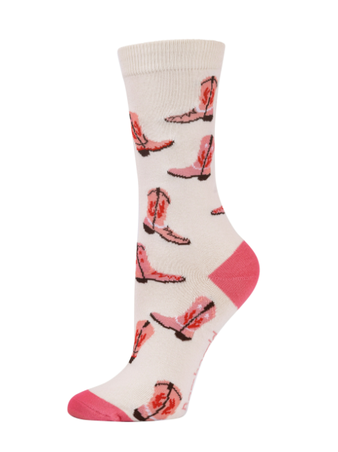 Boot Scoot | Womens Bamboo Sock