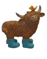 Resin Highland Cow