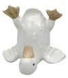 Quirky Ducks Ornament White