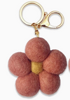 Felt Flower Keychain