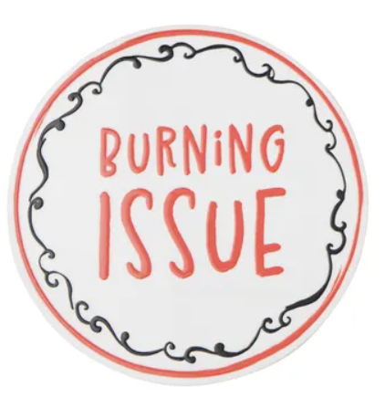Too Hot to Handle Ceramic Trivet