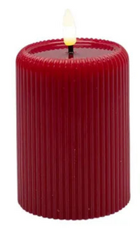 LED Flameless Pillar Candle 7x10cm