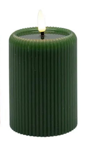 LED Flameless Pillar Candle 7x10cm