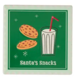 Xmas Stamp Ceramic Coaster
