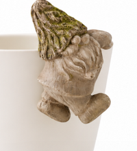 Gnome With Moss Hat Pot Hanger