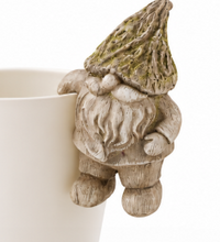 Gnome With Moss Hat Pot Hanger