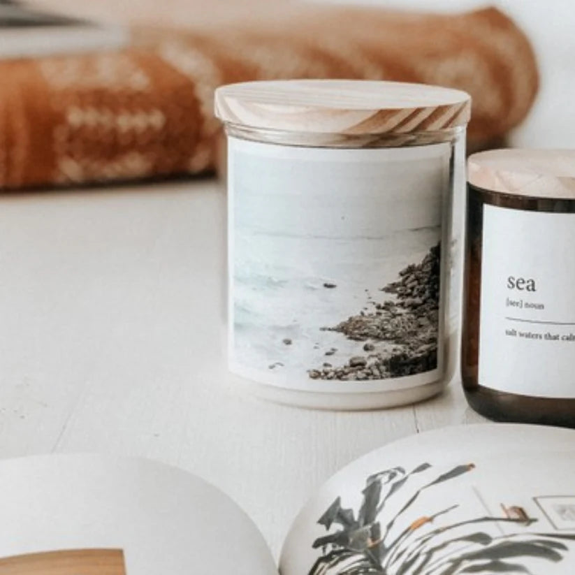 Seaside Rocks Soul Candle