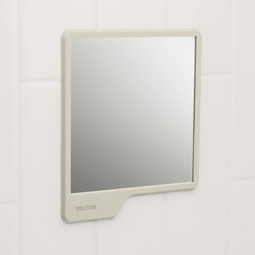 The Oliver Shower Mirror | Sand